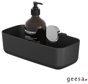 GEESA Opal Σπογγοθήκη Επιτραπέζια Πλαστική Chrome