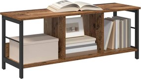 vidaXL Ράφι Βιβλίων 3 επιπέδων 102 x 32 x 40,5 εκ. Επεξεργασμένο Ξύλο
