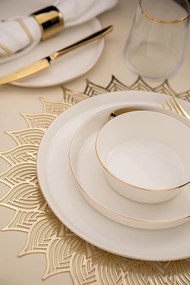 Dinner Set (26 Pieces) BNVFR26YT20 White
Gold
