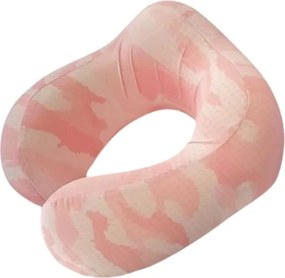 Μαξιλάρι αυχένα ταξιδίου - Memory Foam - 571221 - Pink