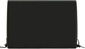 vidaXL Μαξιλάρι πλάτης SOEST 100% Πολυεστέρας Μαύρο 60 x 20 x 40 cm