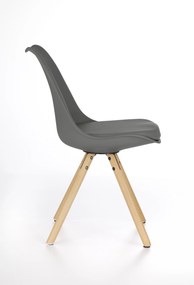 K201 chair color: grey DIOMMI V-CH-K/201-KR-POPIEL