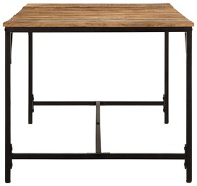 vidaXL Τραπεζαρία 180 x 90 x 75 εκ. από Μασίφ Ακατέργαστο Ξύλο Μάνγκο
