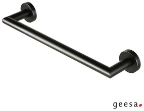 Λαβή Λουτρού / Πετσετοκρεμάστρα 30 εκ.Geesa Nemox Black Matt 6506-400