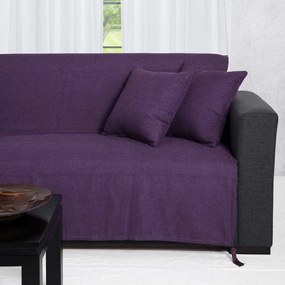 Ριχτάρι Πολυθρόνας (180x180) Silk Fashion 9925 Μωβ