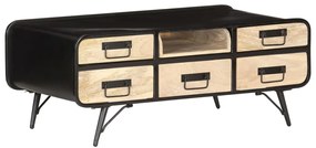 vidaXL Τραπεζάκι Σαλονιού 100 x 50 x 40 εκ. από Μασίφ Ξύλο Μάνγκο