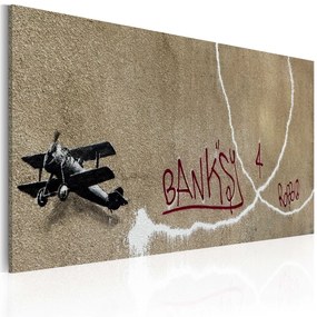 Πίνακας - Love plane (Banksy) 60x40