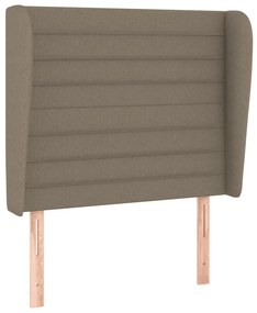 ΚΡΕΒΑΤΙ BOXSPRING ΜΕ ΣΤΡΩΜΑ TAUPE 90X190 ΕΚ.ΥΦΑΣΜΑΤΙΝΟ 3128009