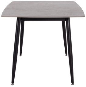 ΤΡΑΠΕΖΙ RAVEN HM18150.13 ΚΕΡΑΜΙΚΟ TOP ΜΕ ΟΨΗ ΓΚΡΙ ΜΑΡΜΑΡΟ 160x80x74Υεκ.