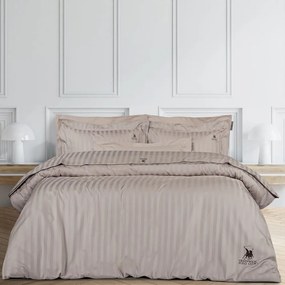 Παπλωματοθήκη 2157 (Σετ 3τμχ) Beige Greenwich Polo Club Queen Size 220x240cm 100% Cotton Satin