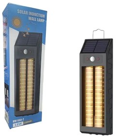 Ηλιακό Φωτιστικό Τοίχου με Αισθητήρα Κίνησης & 3 Λειτουργίες Φωτισμού HW 668-2 - Solar Wall Lamp with Motion Sensor & 3 Light Modes-027097-179996