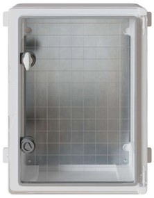 vidaXL Ντουλάπι Ελέγχου Γκρι 30 x 16.5 x 40 εκ. ΑΒΣ Πλαστικό