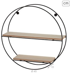 Ράφι παλτών Max Home Σίδερο Ξύλο MDF (x6)