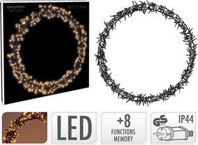 ΕΠΟΧΙΑΚΆ ΦΩΤΕΙΝΆ ΣΤΟΙΧΕΊΑ RING 58CM 500LED E. WARM WHITE AX8107020