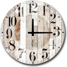 Decorative MDF Clock 5050MS-041 Multicolor