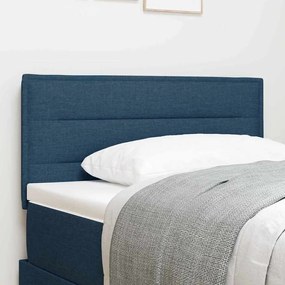 vidaXL Κεφαλάρι με κεφαλάρι Μπλε 90 cm ύφασμα