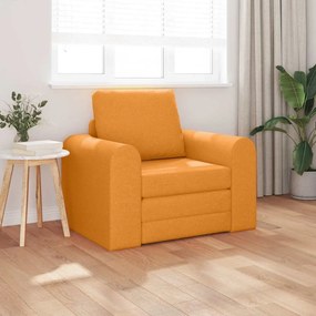 vidaXL Καναπές-Κρεβάτι 2 σε 1 Σκούρο Κίτρινο 98x71x83 εκ. Ύφασμα