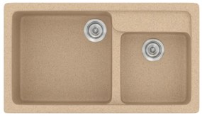 Sanitec Classic 317 Granite Beige Νεροχύτης