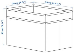 DRÖNA κουτί, 25x35x25 cm 705.808.21