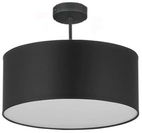 Φωτιστικό Οροφής Rondo 4246 4xΕ27 15W Φ40cm 35cm Black TK Lighting