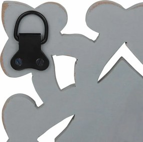 Κρεμάστρα Τοίχου γκρι mdf 16.5 x 45 εκ.