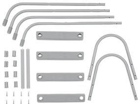 Bestway Σκάλα Πισίνας με 2 Σκαλοπάτια Flowclear 84 εκ.