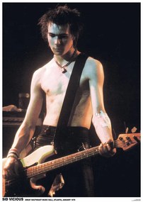 Αφίσα Sid Vicious - Atlanta 1978