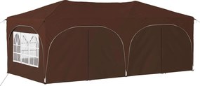 vidaXL Αυτοσχέδιο Μόρφωση 574 x 289 x 245 cm Καφέ Ύφασμα Όξφορντ