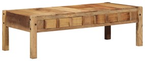 vidaXL Τραπέζι Καφέ 110x55x35 cm Μασίφ Ανακυκλωμένο
