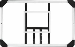 vidaXL Ταμπλό Μπασκέτας Διάφανο 71x45x2,5 εκ. Πολυανθρακικό