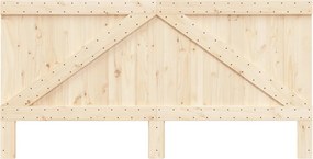vidaXL Κεφαλάρι 200x104 εκ. από Μασίφ Ξύλο Πεύκου