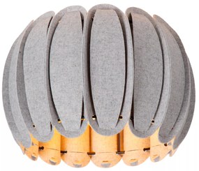 Φωτιστικό Οροφής Lucide 34145-30-36 SPENCER Γκρι (Grey)|Μαύρο Ματ (Black Mat)