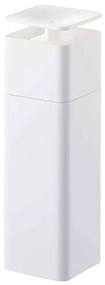 Δοχείο Κρεμοσάπουνου Push LBTYMZK5213 5,5x5,5x18,5cm 250ml White Yamazaki Silikon,Polypropylene