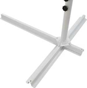 ΟΜΠΡΕΛΑ ΚΡΕΜΑΣΤΗ NOBLE Φ300x237cm. ΣΤΡΟΓΓΥΛΗ ΣΕ ΒΑΣΗ ΜΕ 4 ΠΟΔΙΑ HM6008