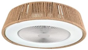 Ανεμιστήρας Οροφής Με Φωτιστικό LED 33W IP20 3CCT Λευκό 23001 Zambelis-23001-Λευκό 23001