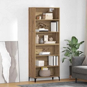 VidaXL Highboard Artisan Oak 69,5 x 34 x 180 εκ. Επεξεργασμένο Ξύλο
