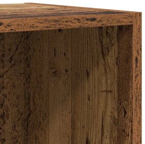 vidaXL Σετ επίπλου τηλεόρασης 4 pcs Παλαιό ξύλο 37 x 37 x 142.5 εκ