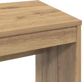 vidaXL Γραφείο Αρτισιανή Δρυς 90x40x72 εκ. από Επεξεργασμένο Ξύλο