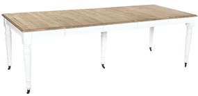 Τραπεζαρία Home ESPRIT Λευκό Έλατο 100 x 100 x 78 cm