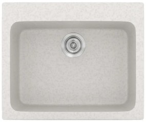 Sanitec Classic 331 Metallic Ice Ένθετος Νεροχύτης