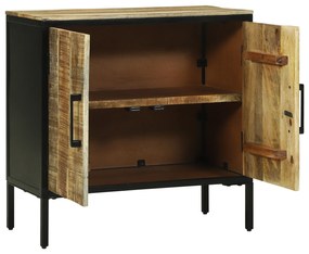 vidaXL Μπουφές 70x35x70 εκ. Συμπαγές Τραχύ Ξύλο Μάνγκο