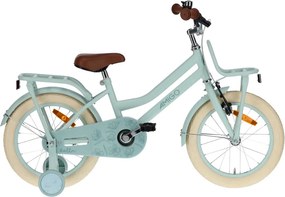 Bella 16 Inch 26 cm Girls Coaster Brake GreenAMIGO