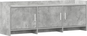 vidaXL Ντουλάπι TV 130 x 33 x 47 εκ Γκρι Σκυροδέματος