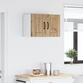 vidaXL Ντουλάπα Τοίχου LUCCA Artisan Δρυς 60 x 31 x 40 εκ