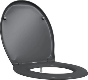 vidaXL Λεκάνη Ανθρακί 47 x 37 x 4 εκ Δυροπλάστ