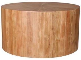 Τραπέζι Osiri ξύλο acacia σε φυσική απόχρωση Φ80x45εκ Υλικό: ACACIA WOOD 240-000014