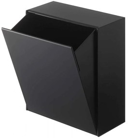 Κουτί Αποθήκευσης Επιτοίχιο YMZK5434 17x8,7/16x20cm Black Yamazaki ABS