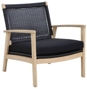 Liberta SALSA ΠΟΛΥΘΡΟΝΑ ΜΑΞΙΛΑΡΙ ΜΑΥΡΟ 74,5x73xH75,8cm 74,5x73xH75,8cm 22-0057