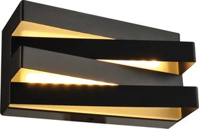 Απλίκα Τοίχου LED Aca Milano V80LEDW20BK Black