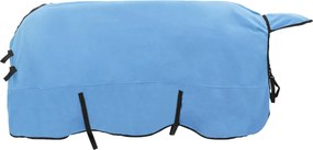 vidaXL Σαμάρι Ίππου Σκούρο Aqua 135 cm Πολυεστέρας
